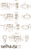 Габаритные и установочные размеры выключателей ВВ-304