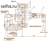 Схема монтажа реле РУК-304, РУК-304N